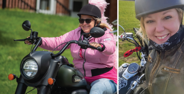 Deux femmes passionnées de moto nous livrent leur histoire